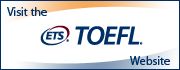 Grafika promująca stronę TOEFL