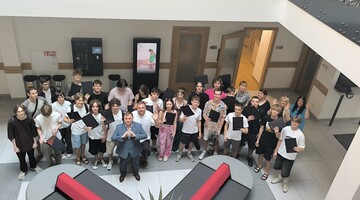 Uroczyste zakończenie rocznego kursu języka polskiego dla obcokrajowców